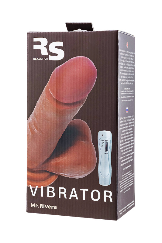 Изображение 17, Реалистичный вибратор RealStick Elite Mulatto, коричневый, 16 см, TFA-981102-1