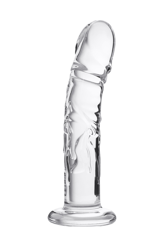 Изображение 2, Нереалистичный фаллоимитатор Sexus Glass, стекло, прозрачный, 19,5 см, TFA-912176
