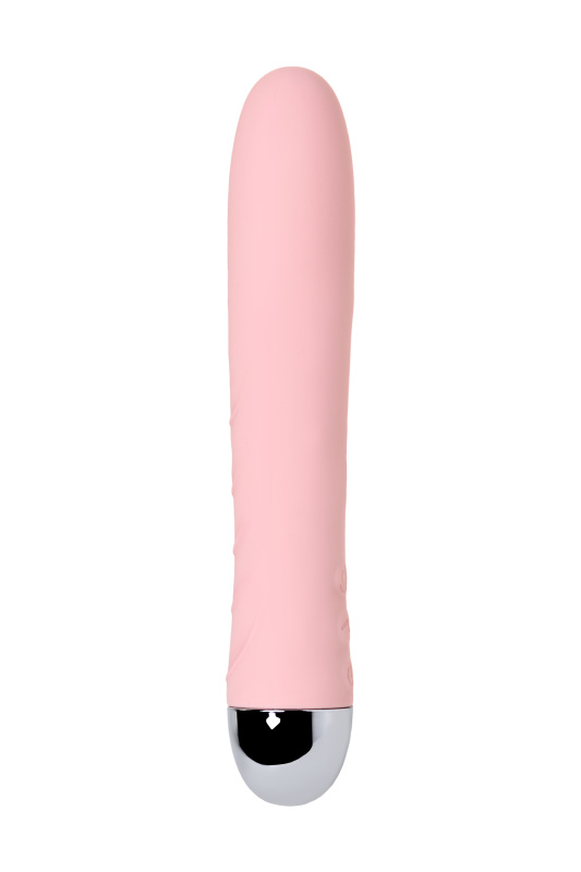Изображение 5, Вибратор с функцией нагрева и пульсирующими шариками PHYSICS FAHRENHEIT, силикон, розовый, 19 см, TFA-796005