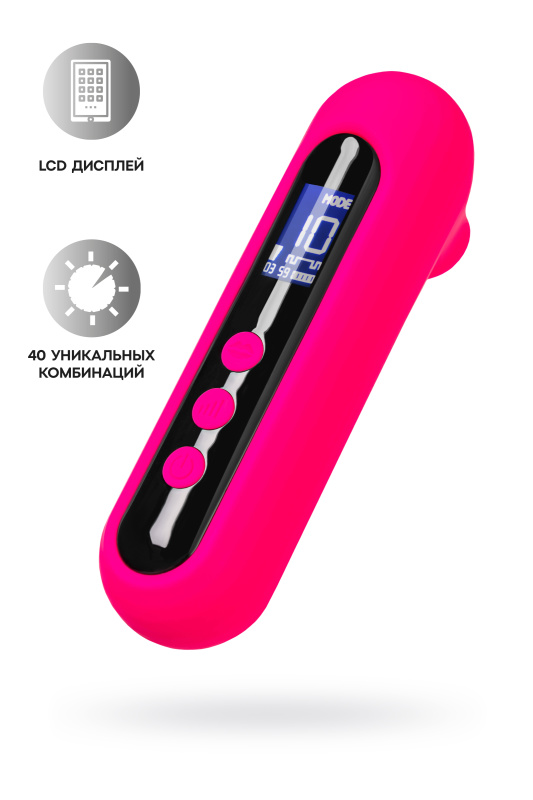 Изображение 1, Вакуум-волновой стимулятор eroTeq Molette, силикон, розовый, 13 см, TFA-593002