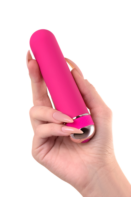 Изображение 6, Нереалистичный вибратор A-Toys by TOYFA Mastick mini, ABS пластик, розовый, 13 см, TFA-761054