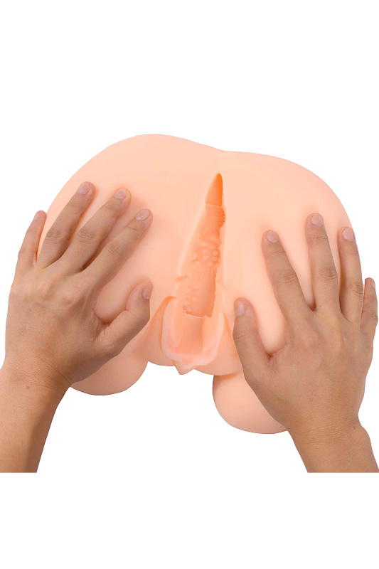 Изображение 10, Мастурбатор реалистичный вагина+анус, XISE , TPR, телесный, 25 см, TFA-XS-MA50002
