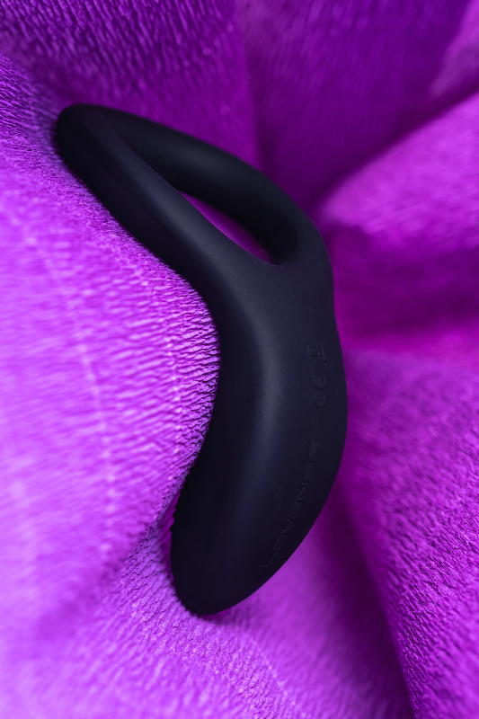 Изображение 17, Эрекционное кольцо LOVENSE Diamo, силикон, черное, 13,3 см, TFA-LE-11