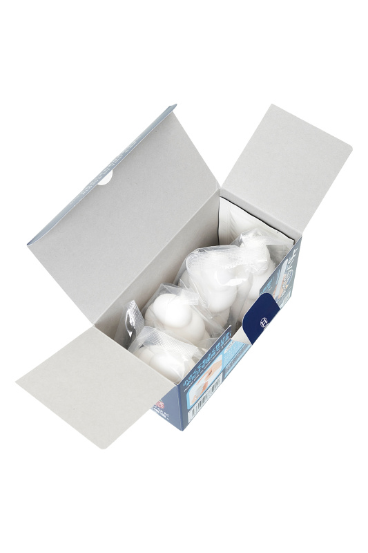 Изображение 9, Мастурбатор нереалистичный MensMax Pucchi Set Box Marine, TPE, белый, 6,5 см, TFA-MM-66