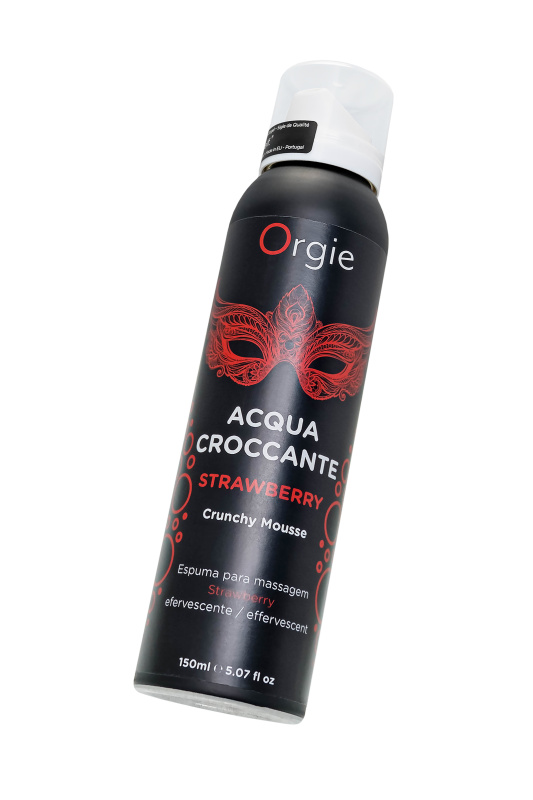 Изображение 4, Шипучая пена для массажа Orgie Acqua Croccante, клубника (Strawberry), 150 мл, TFA-21371