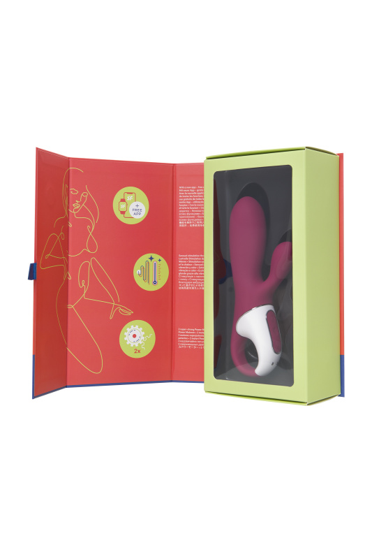 Изображение 15, Вибратор Satisfyer Hot Bunny с клиторальным стимулятором, красный, TFA-4001678