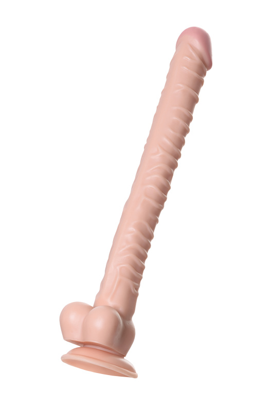 Изображение 6, Реалистичный фаллоимитатор TOYFA RealStick Nude, PVC, телесный, 40 см, TFA-582015