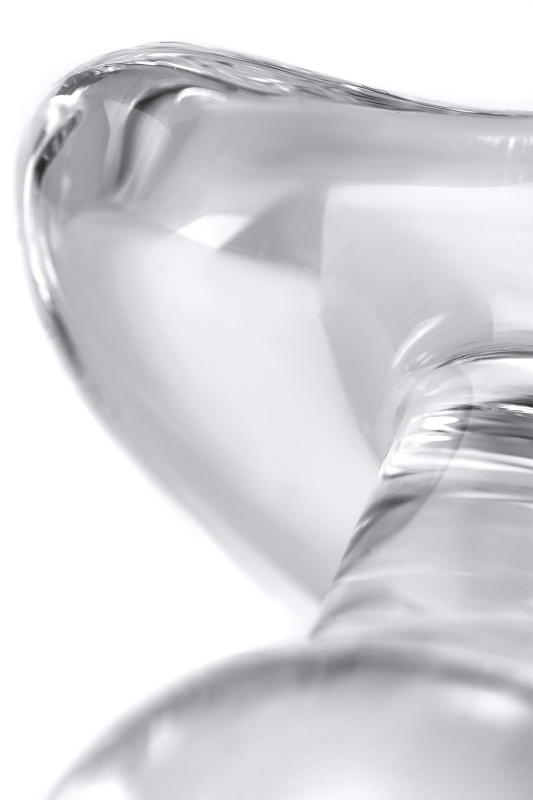 Изображение 5, Анальная втулка Sexus Glass, стекло, прозрачная, 11,5 см, Ø 3,5 см, TFA-912173