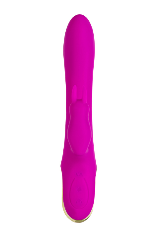 Изображение 2, Тройной вибратор A-Toys by TOYFA TRINNY, силикон, фиолетовый, 21,5 см, TFA-761066