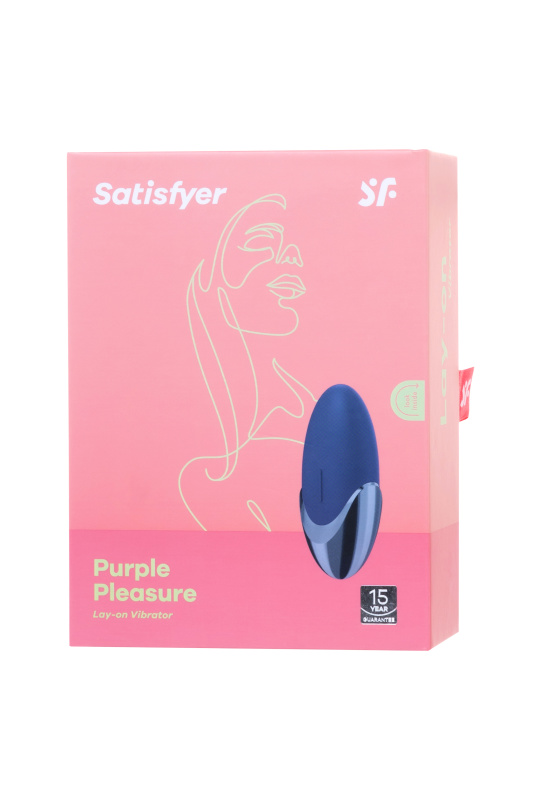 Изображение 9, Вибромассажер Satisfyer Layon 1, Purple pleasure, силикон, фиолетовый, 9,5 см., TFA-J2018-27-5