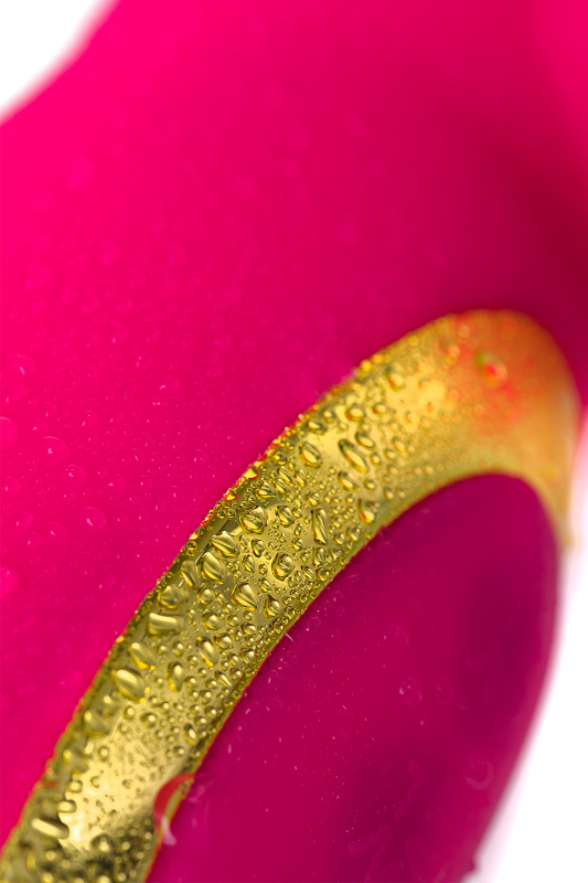 Изображение 13, Вибратор с подогревом для двойной стимуляции JOS NEGA, силикон, розовый, 22 см, TFA-783021