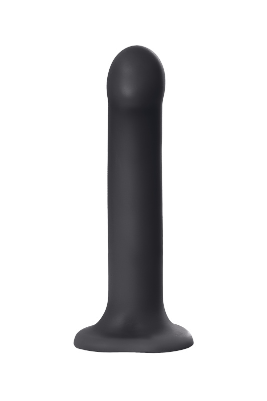 Изображение 4, Ремневой нереалистичный страпон на присоске Strap-on-me, L, силикон, черный, 19 см, TFA-6013151