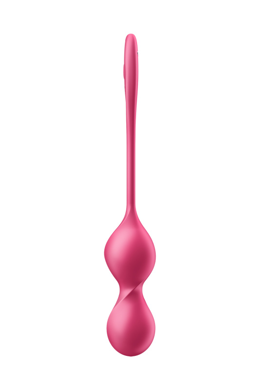 Изображение 4, Вагинальные шарики с вибрацией Satisfyer Love Birds 2 Connect App, с пультом ДУ, красный, 22,2 см, TFA-4002941