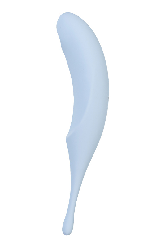 Изображение 4, Вакуум-волновой бесконтактный стимулятор клитора Satisfyer Twirling Pro, силикон, голубой, 20 см, TFA-J2018-306-1
