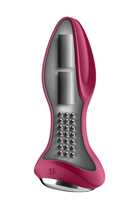 Изображение 4, Анальный вибратор Satisfyer Rotator Plug 2+ Connect App, силикон, красный, 13,5 см, TFA-4003177