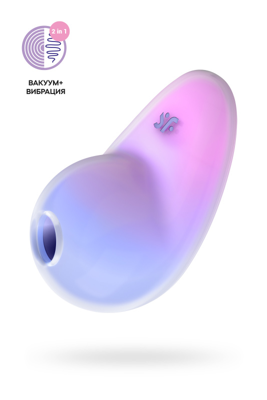 Изображение 1, Вакуумный стимулятор клитора Satisfyer Pixie Dust, силикон, фиолетовый, 9,4 см, TFA-J2018-272-2