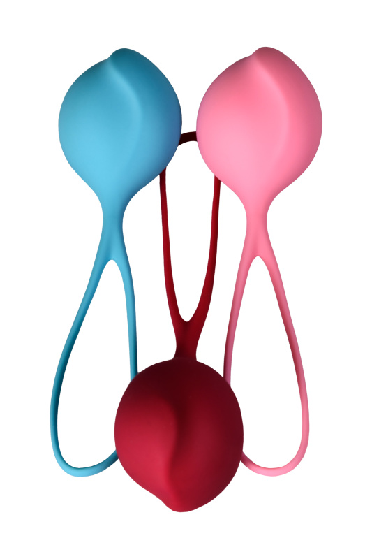 Изображение 6, Набор вагинальных шариков Satisfyer Balls C03 single, силикон, ассорти, Ø 3,5 см., TFA-J01512N