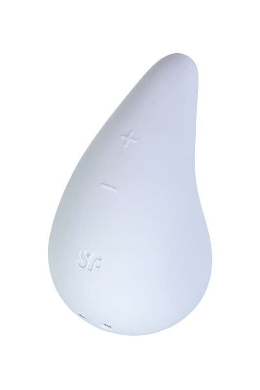 Изображение 4, Вибромассажер Satisfyer Dew Drop, силикон, голубой, 8,1 см, TFA-4066936