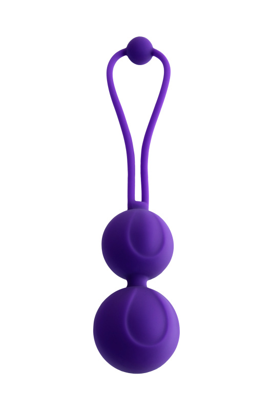 Изображение 4, Набор вагинальных шариков L'EROINA by TOYFA Bloom, силикон, фиолетово-розовый, Ø 3,1/3,1/2,6-3 см, TFA-564003
