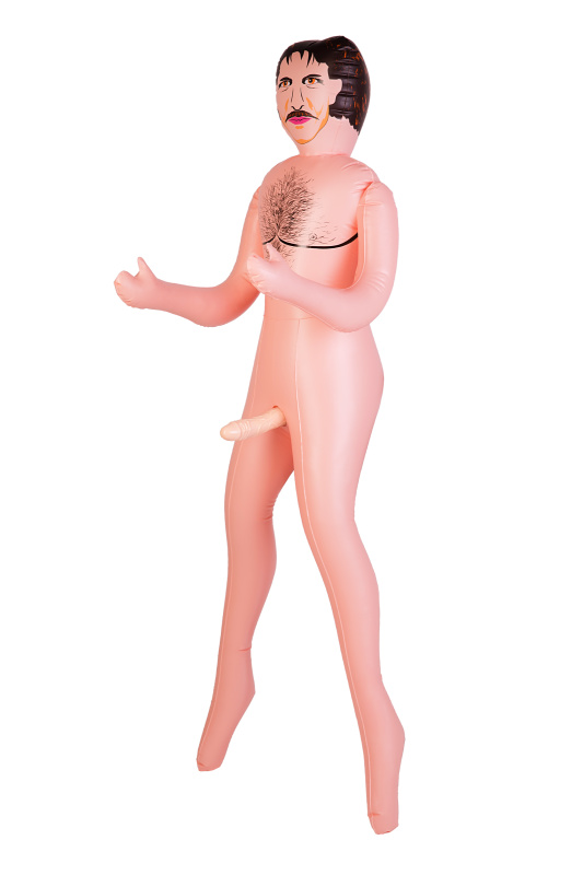 Изображение 2, Кукла надувная Dolls-X by TOYFA Jacob, мужчина, телесный, 160 см, TFAM-117008