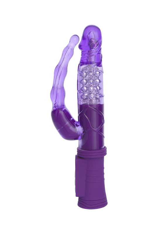 Изображение 3, Анально-вагинальный вибратор A-Toys by TOYFA High-Tech fantasy, TPR, фиолетовый, 22 см, TFA-765008