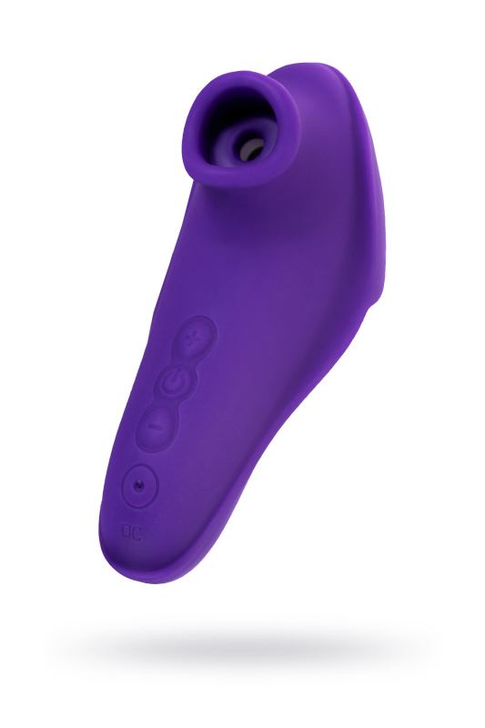 Клиторальный стимулятор - насадка JOS Swizzy, силикон, фиолетовый, 12 см, TFA-782031