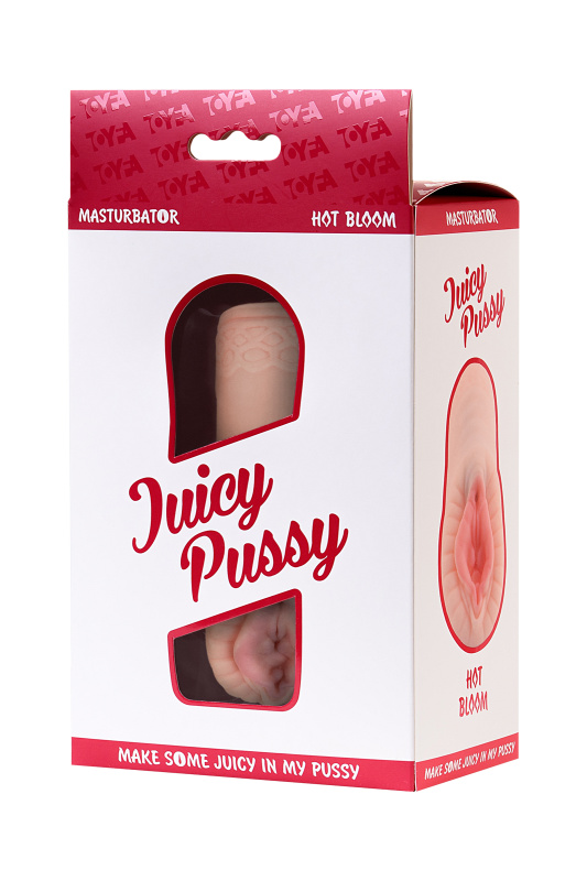 Изображение 5, Мастурбатор реалистичный TOYFA Juicy Pussy Hot Bloom, вагина, TPR, телесный, 15 см, TFA-893009