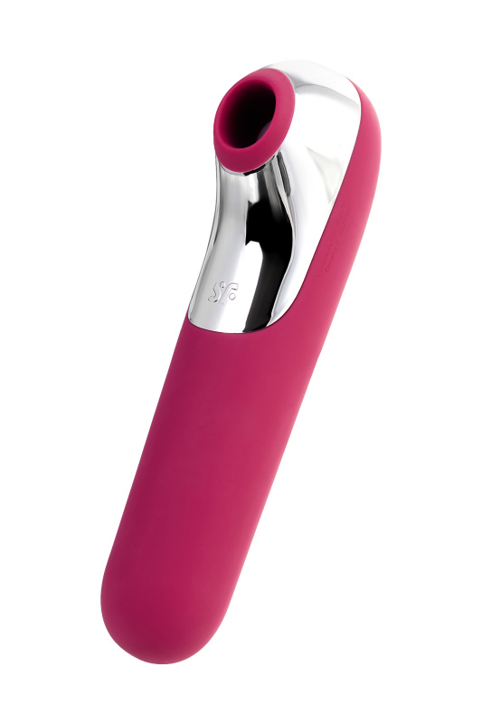 Изображение 5, Вакуум-волновой стимулятор клитора Satisfyer Dual Love Connect App, силикон, красный, 16 см., TFA-J2018-99-2