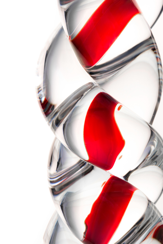 Изображение 5, Нереалистичный фаллоимитатор Sexus Glass, стекло, прозрачный, 18 см, TFA-912079