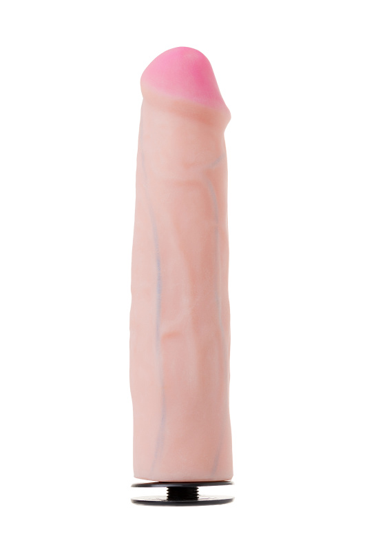Изображение 8, Страпон на креплении LoveToy с поясом Harness, реалистичный, neoskin, телесный, 21 см, TFA-737403