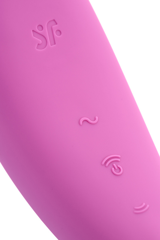 Изображение 18, Вакуум-волновой бесконтактный стимулятор клитора Satisfyer Curvy 3+, силикон, розовый, 14,5 см., TFA-J2018-107-2