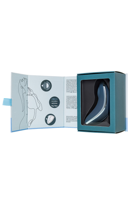 Изображение 10, Вакуум-волновой бесконтактный стимулятор клитора Satisfyer Vulva Lover 1, силикон, синий, TFA-4018591