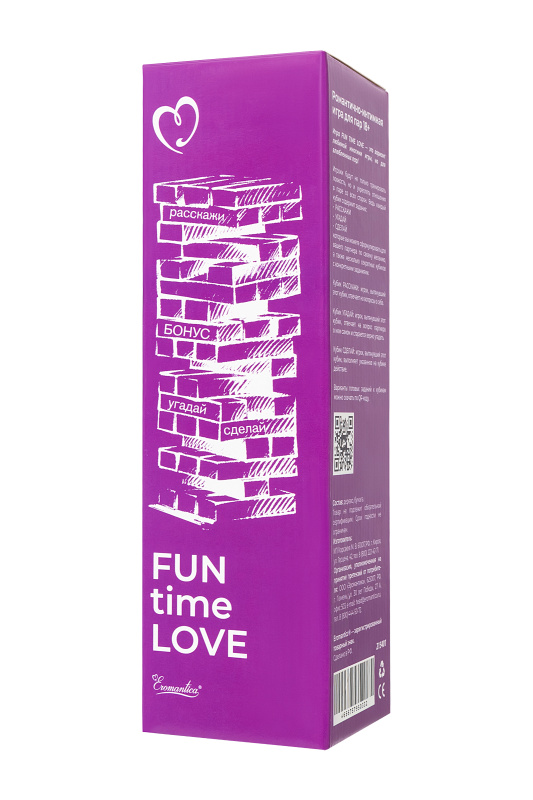Изображение 6, Игра для влюбленных пар Eromantica, «Падающая башня Fun time love», TFA-215401