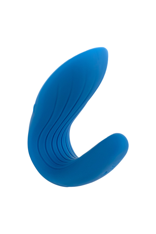 Изображение 2, Многофункциональный стимулятор для пар Satisfyer Partner Whale, силикон, голубой, 17 см., TFA-J2008-5
