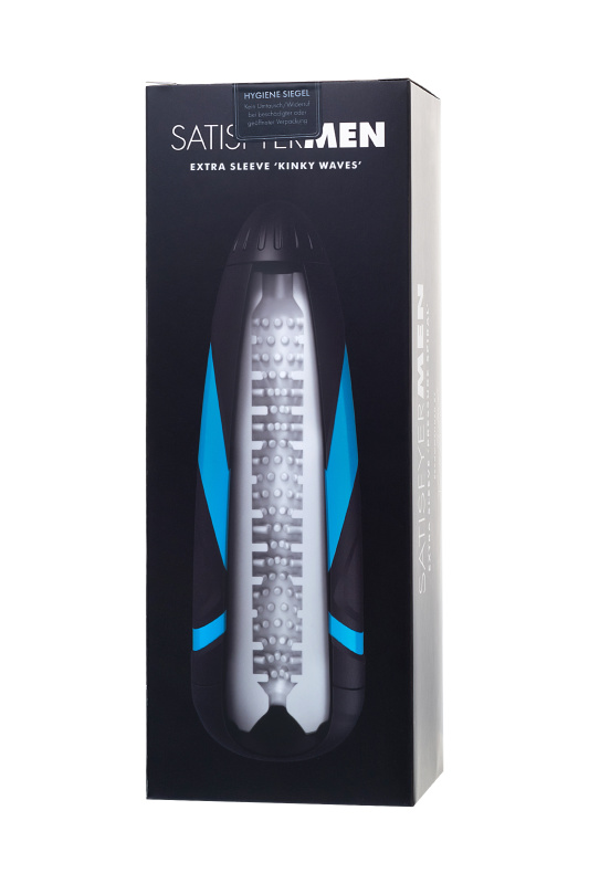 Изображение 8, Сменный рукав Satisfyer Men, "Kinky Waves", TFA-EE73-759-1217