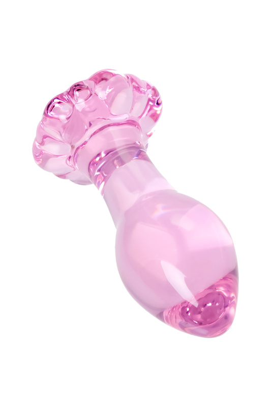 Изображение 2, Анальная втулка Sexus Glass, стекло, розовая, 8,3 см, TFA-912315