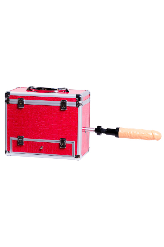 Изображение 4, Секс-чемодан Diva Wiggler, с двумя насадками, металл, розовый, 28 см, TFA-907013
