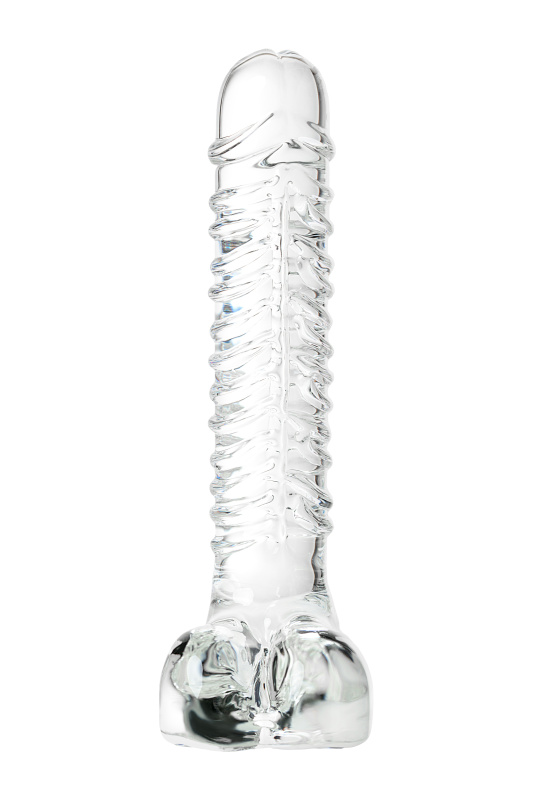 Изображение 4, Нереалистичный фаллоимитатор Sexus Glass, стекло, прозрачный, 21 см, TFA-912297