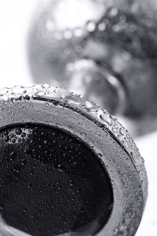 Изображение 9, Анальная втулка Metal by TOYFA, металл, серебряная, с черным кристаллом, 10 см, Ø 4 см, 360 г, TFA-712009