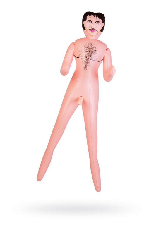 Кукла надувная Jacob, мужчина, TOYFA Dolls-X, 160 см, TFAM-117008