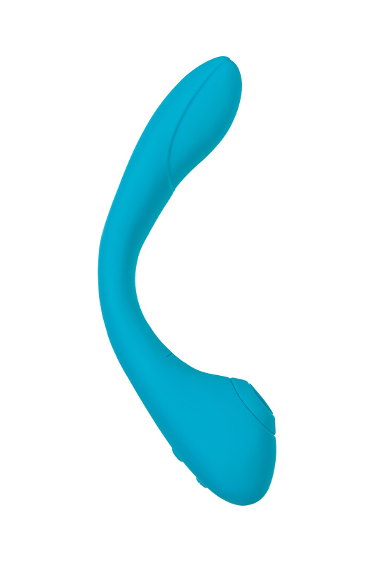 Изображение 5, Многофункциональный вибратор L'Eroina Cycla, силикон, голубой, 20 см, TFA-561032