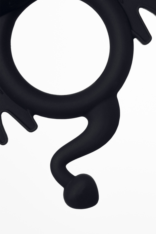 Изображение 9, Эрекционное кольцо на пенис JOS COCKY DEVIL, силикон, черный, 8,5 см, TFA-782016