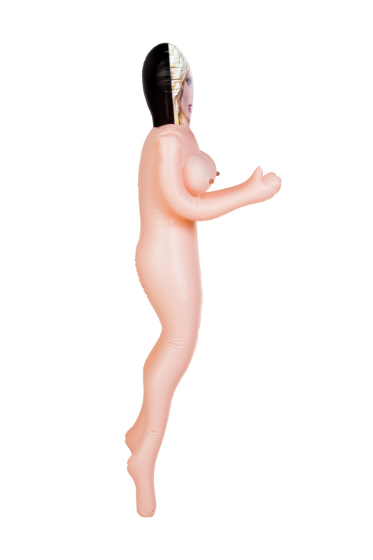 Изображение 4, Кукла надувная Dolls-X by TOYFA Cecilia, блондинка, с двумя отверстиями, 160 см, TFAM-117023