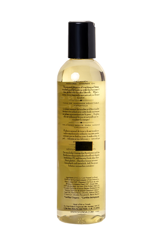Изображение 12, Масло для массажа Shunga Organica Aroma and Fragrance Free, возбуждающее, 240 мл, TFA-1122