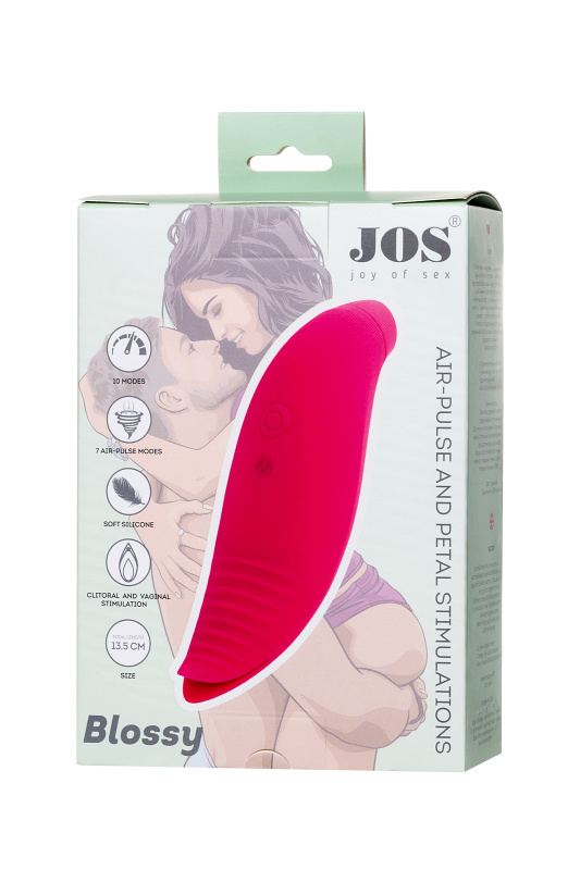 Изображение 9, Многофункциональный стимулятор клитора JOS Blossy, розовый, 13,5 см, TFA-782033