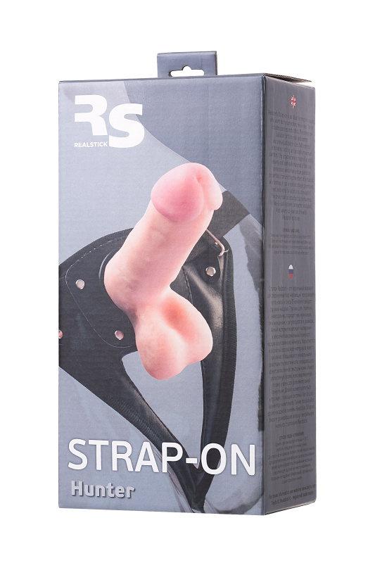 Изображение 11, Страпон на креплении TOYFA RealStick Strap-On Hunter, TPR, телесный, 14,5 см, TFA-972001