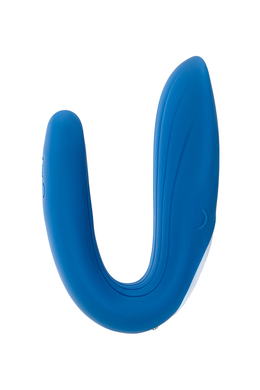 Изображение 3, Многофункциональный стимулятор для пар Satisfyer Partner Whale, силикон, голубой, 17 см., TFA-J2008-5