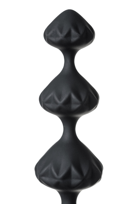 Изображение 10, Набор анальных цепочек Satisfyer Beads, силикон, черный, 27 см., TFA-J01756 Black Set