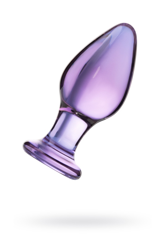 Изображение 1, Анальная втулка Sexus Glass, стекло, фиолетовая, 10 см, Ø 4 см, TFA-912014