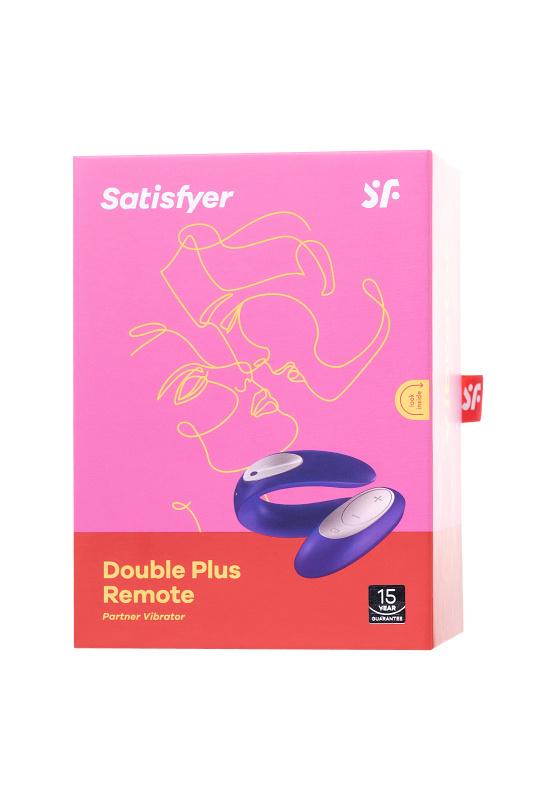 Изображение 15, Многофункциональный стимулятор для пар Satisfyer Partner Toy REMOTE, силикон, фиолетовый, 18 см., TFA-J2008-3-01
